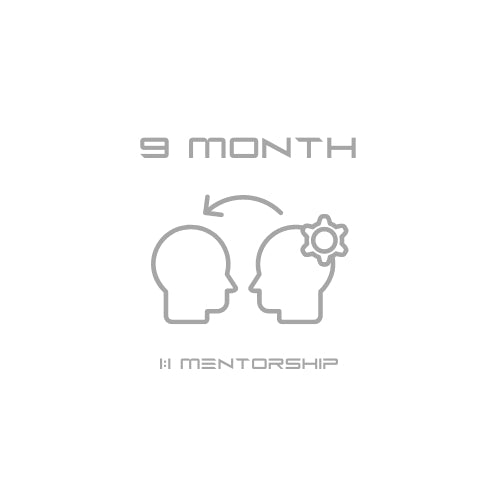 (9 Month) 1:1 Mentorship